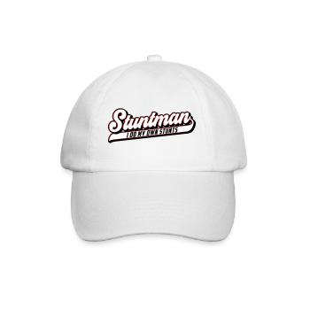 Stuntman I Do My Own Stunts | Colors can be changed - Baseball Cap - white/white - Front