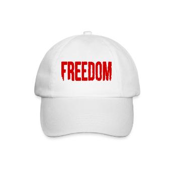freedom - Casquette classique - blanc/blanc - Devant