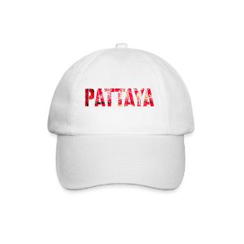 Pattaya City Thailand Asia Travel Party - Baseball Cap - white/white - Front