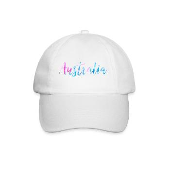 For all who love Australia - Baseball Cap - white/white - Front