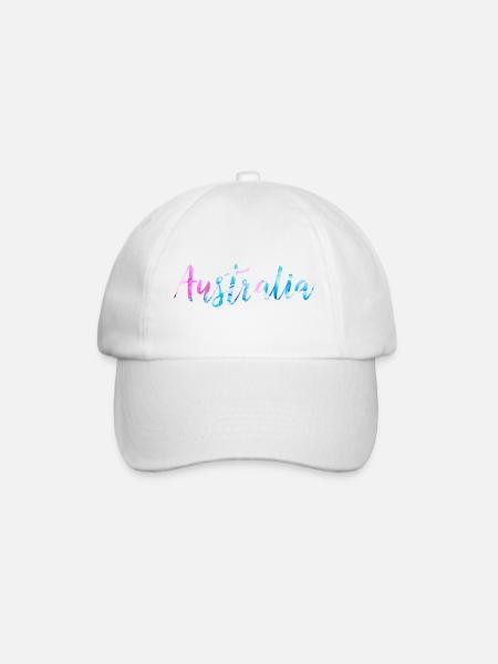 Pour tous ceux qui aiment l'Australie - Casquette classique - blanc/blanc