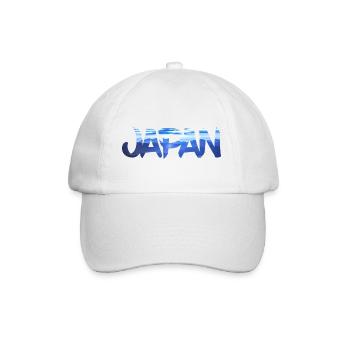 Japan - Baseballkappe - Weiß/Weiß - Vorne