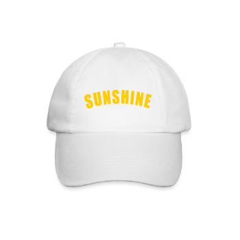 CADEAU SUNSHINE SUNSHINE ÉTÉ SOLEIL SOLEIL - Casquette classique - blanc/blanc - Devant