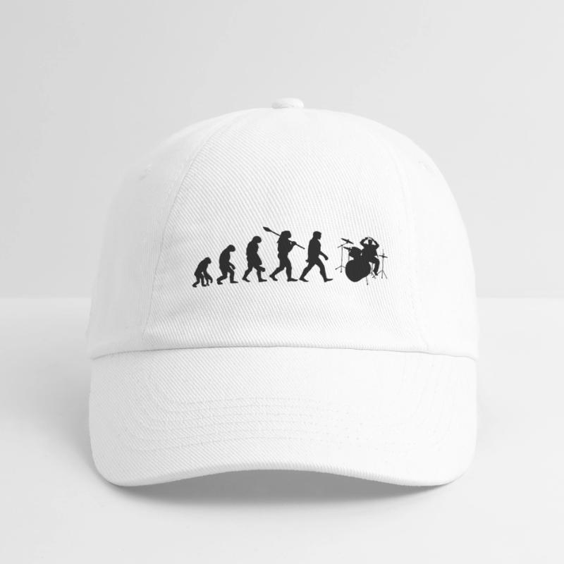 Drum evolution Baseball Cap