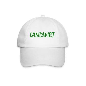 Landwirt - Baseballkappe - Weiß/Weiß - Vorne