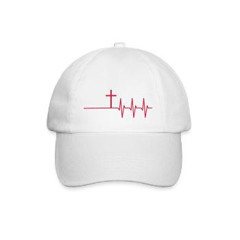 Jésus Jeschua - Casquette classique - blanc/blanc - Devant