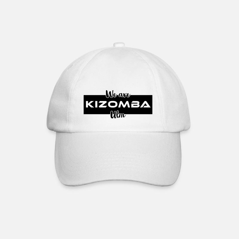 We are Kizomba Ulm - Baseballkappe - Weiß/Weiß