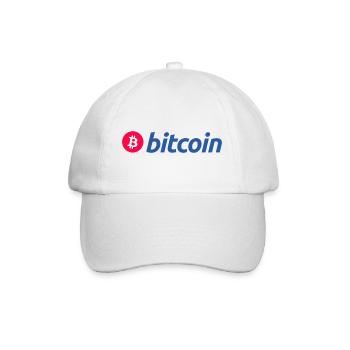 Bitcoin (Bitcoin) - Baseballkappe - Weiß/Weiß - Vorne