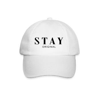 Stay Original - Baseballkappe - Weiß/Weiß - Vorne