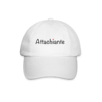 Attachiante - Le cadeau parfait - Casquette classique - blanc/blanc - Devant