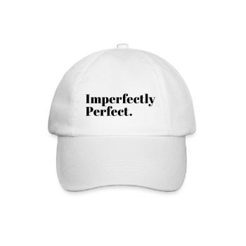Imparfaitement parfait - Casquette classique - blanc/blanc - Devant