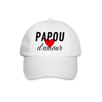11 - Casquette classique - blanc/blanc - Devant