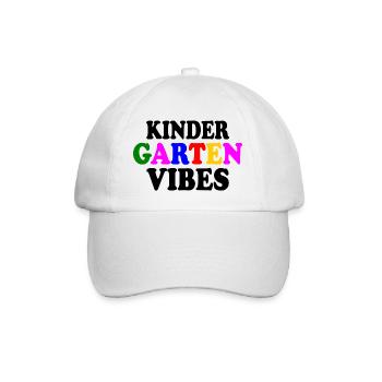 kindergarten vibes - Casquette classique - blanc/blanc - Devant