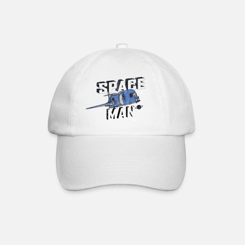 L’HOMME DE L’ESPACE DANS LA CAMIONNETTE - Casquette classique - blanc/blanc