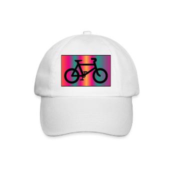 FAHRRAD - Baseballkappe - Weiß/Weiß - Vorne