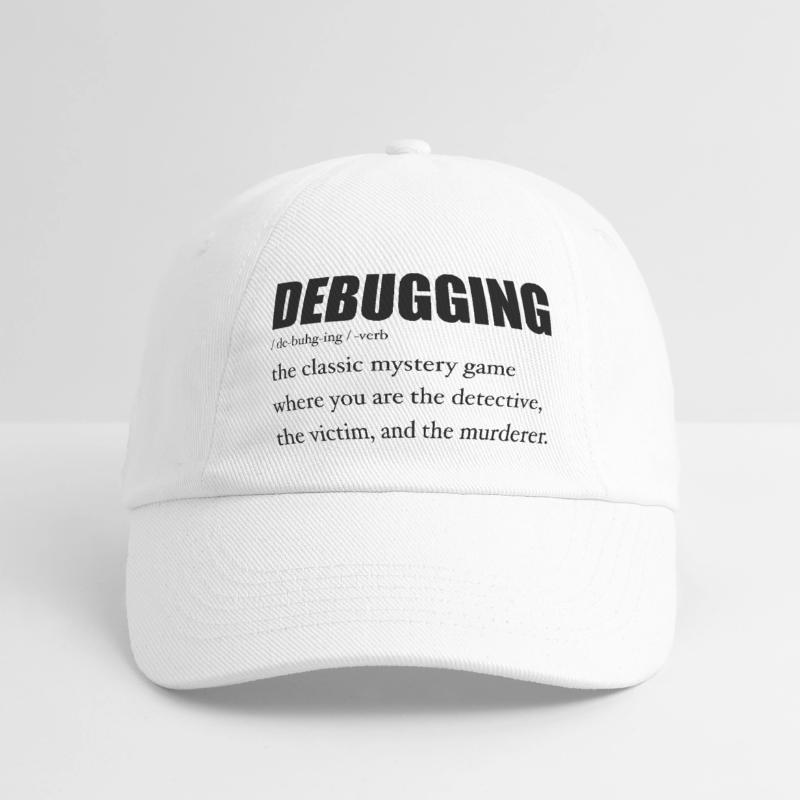 Programmierer Debugging Definition Lustig IT-Entwickler Baseballkappe