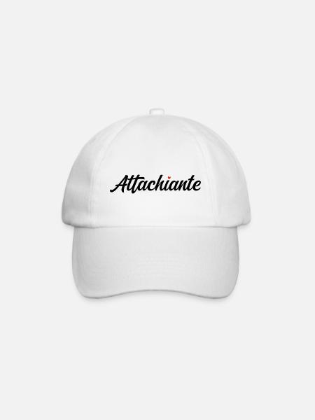 Attachiante - Casquette classique - blanc/blanc