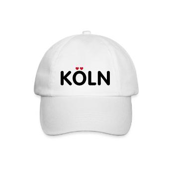 Cologne em Hätze - Casquette classique - blanc/blanc - Devant