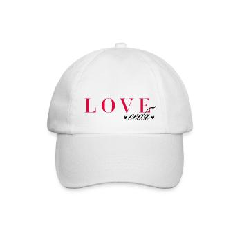 Love себя - Baseballkappe - Weiß/Weiß - Vorne