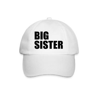 Big sister - Casquette classique - blanc/blanc - Devant
