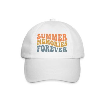 Souvenirs d’été - Casquette classique - blanc/blanc - Devant