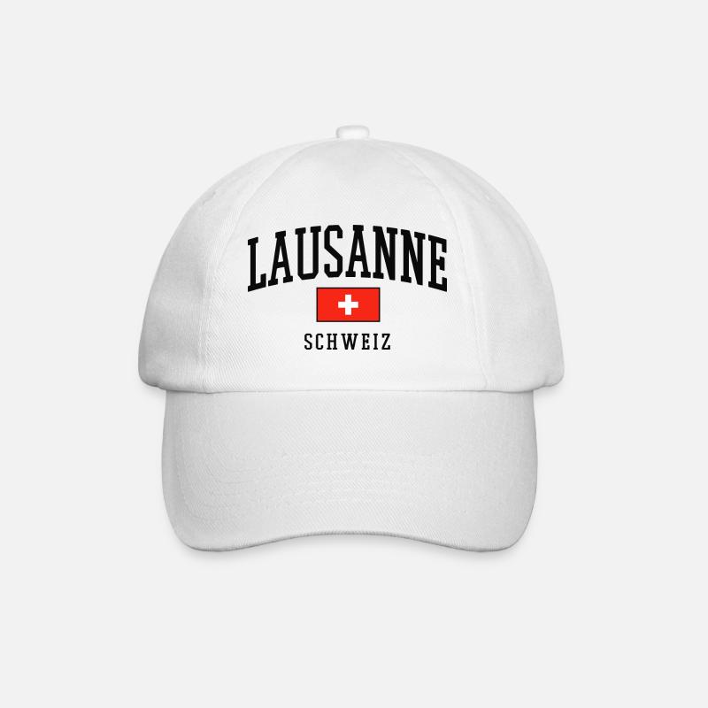 Lausanne - Casquette classique - blanc/blanc