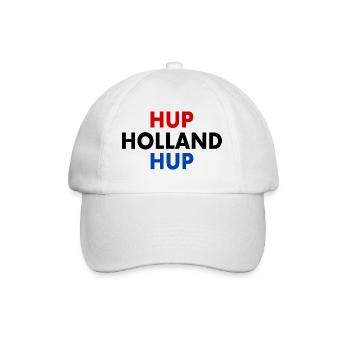Hup holland hup - Baseball Cap - white/white - Front