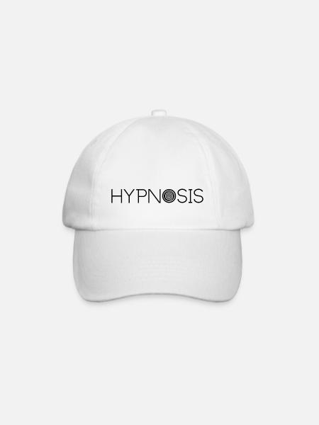 Hypnosis Hypnose Therapist Psychology Trance Coach - Baseballkappe - Weiß/Weiß