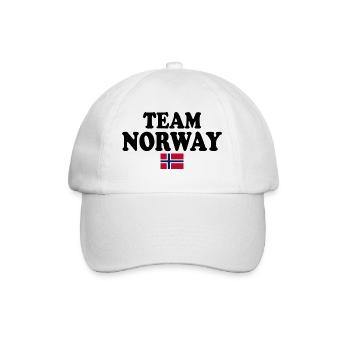 Team norway - Casquette classique - blanc/blanc - Devant