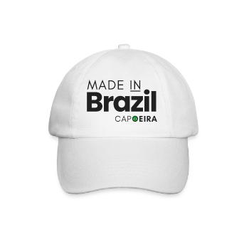 Made in Brazil - Capoeira - Baseballkappe - Weiß/Weiß - Vorne
