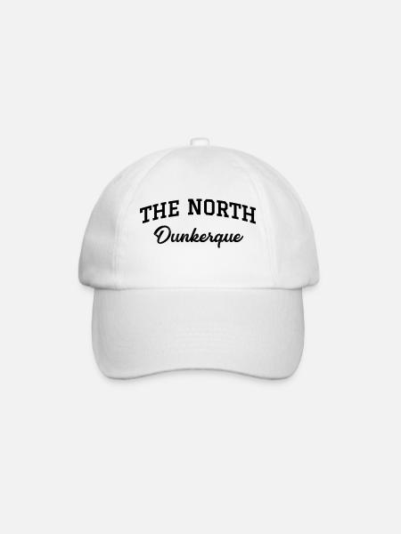 THE NORTH Dunkerque - Casquette classique - blanc/blanc