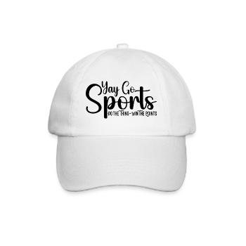 Yay Go Sports Do the Thing Win The Points - Casquette classique - blanc/blanc - Devant
