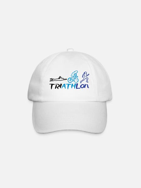 Triathlon Women - Casquette classique - blanc/blanc