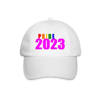 Pride 2023 - Baseballkappe - Weiß/Weiß - Vorne
