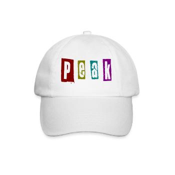 Peak - Baseballkappe - Weiß/Weiß - Vorne