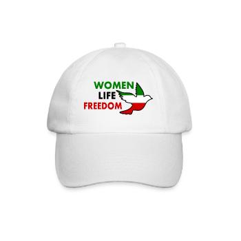 Women life freedom - Casquette classique - blanc/blanc - Devant