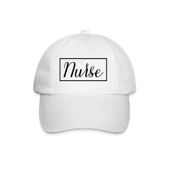 Cadeau d’une étudiante diplômée en sciences infirmières fière - Casquette classique - blanc/blanc - Devant