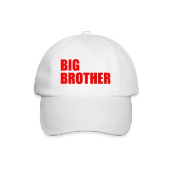 Big brother - Casquette classique - blanc/blanc - Devant