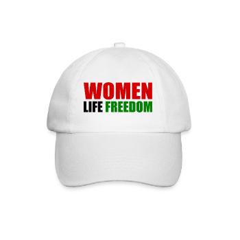 Women life freedom - Casquette classique - blanc/blanc - Devant