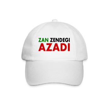 women life freedom Zan zendegi azadi - Casquette classique - blanc/blanc - Devant
