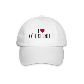 Butcher I Love Prime Rib - Baseball Cap - white/white - Front