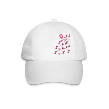 Roses - Casquette classique - blanc/blanc - Devant