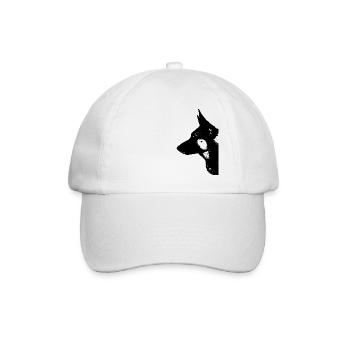 Berger Allemand - Mon Meilleur Ami - Animaux - Casquette classique - blanc/blanc - Devant