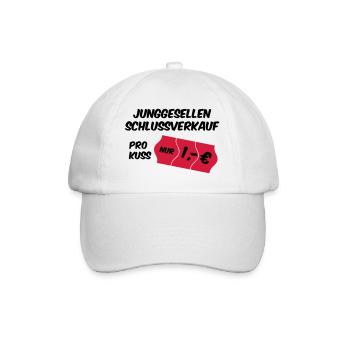 Baccalauréat Vente - Casquette classique - blanc/blanc - Devant