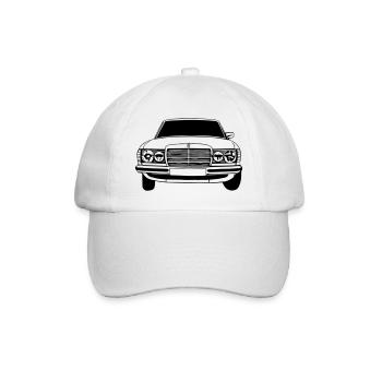 MB w123 ...(24) - Baseballkappe - Weiß/Weiß - Vorne