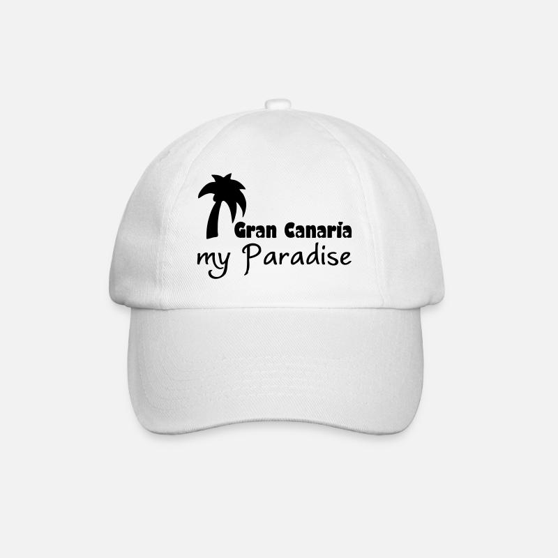 Gran Canaria Paradise - Baseball Cap - white/white