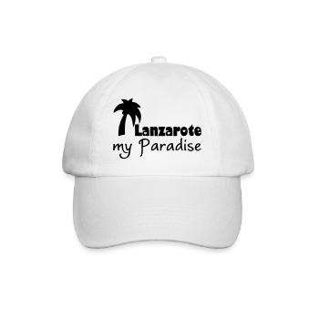 Lanzarote Paradise - Baseball Cap - white/white - Front
