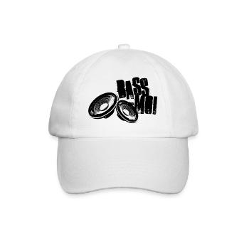 bass-moi baise-moi bass lautsprecher speaker - Baseballkappe - Weiß/Weiß - Vorne