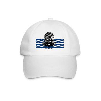 Scaphandrier 4 - Casquette classique - blanc/blanc - Devant