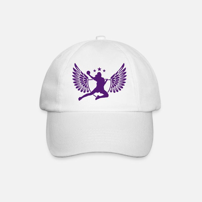 handball - Baseball Cap - white/white